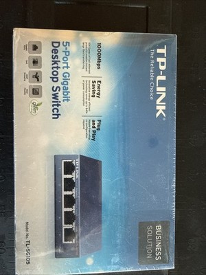 Sealed unopened TP-LINK Technologies TP-Link (TL-SG105) 4-Ports External Switch