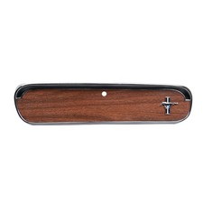 Scott Drake Glove Box Door W Tri-bar Running Horse Emblem Mustang 65-66 Meta...