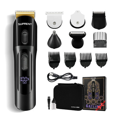 Beard Trimmer for Men - 16 Pieces Mens Grooming Kit with Electric Beard Trimmer,