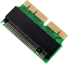 M.2 NVME SSD Convert Adapter, 12 16pin NGFF M-Key Card Green