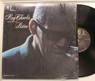 Ray Charles Lp Ladet Sie Ein, Auf Abc Zu Hören - Vg++/ Vg+ Zu Vg++ (Shrink!)