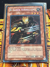 Secret Rare X-Saber Airbellum HA01-EN011 Hidden Arsenal | LP