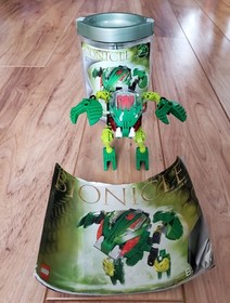 2002 Lego Bionicle BOHROK (8560 - 8565) Set of 6 with Krana