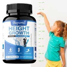 Height Growth - with Calcium, Vitamin D3, Collagen, Ashwagandha, Strong Bones