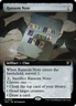 x1 Ransom Note (0358) - Extended Art R MTG Commander: Murders at Karlov Manor M/
