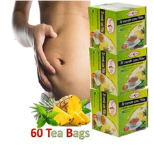 60 Day Detox Tea slimming Weight Loss to get Skinny belly Fit Tea DIVINA green