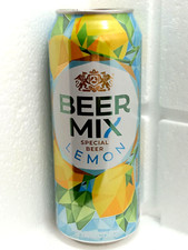 Empty Beer Can BEER MIX Obolon Special Beer 500 ml. Ukraine 2020 Top Open