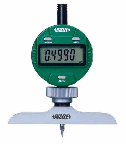 2141-201A INSIZE Electronic Depth Gage 12" Range, 2.5" Base