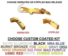 GHOST Extended Slide Stop Release and Mag Release For GLOCK Models GEN 1  2  3