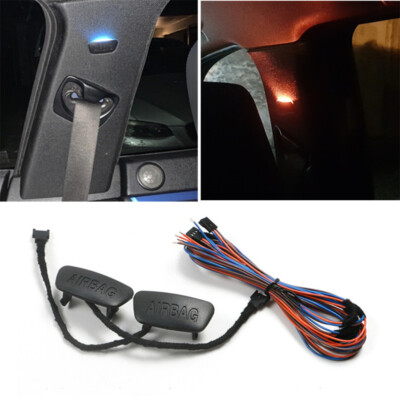 2x Auto B-Säule Seite Licht Ambient zwei Lichtfarbe für BMW 3er F30 F35