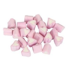 Small Pink Heart Shape Mallow Marshmallow Wedding Christmas Valentine SWEETS