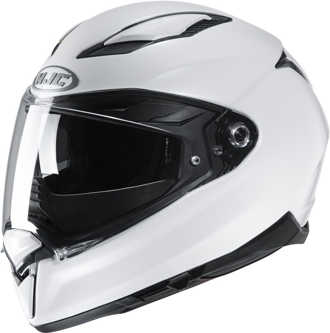 Casco Moto HJC F70 Nero Opaco | Integrale In Fibra Di Vetro Con Doppia D E Pinlock - 2