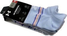 Under Armour Kids 6 Pk Multicolor No Show Polyester UA Essential Sock Set Sz S