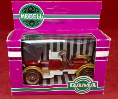 1:46 GAMA Oldtimer 1901 Mercedes Simplex Mint New In Box West Germany #978