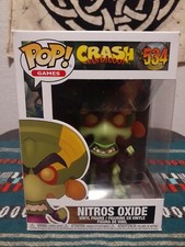 Nitros Oxide #534 Funko Pop Vinyl Figure Games Crash Bandicoot Brand New Mint