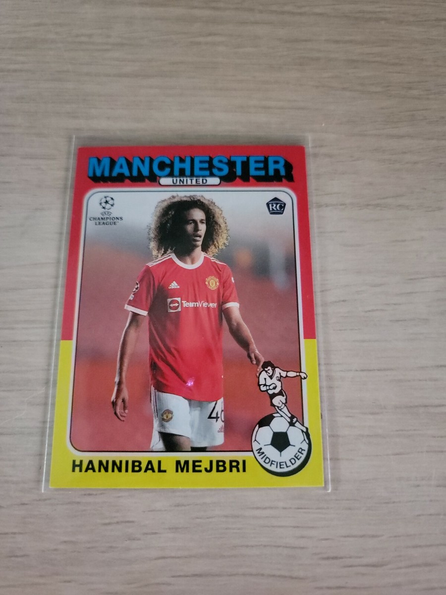 ハンニバル メイブリ Topps UCL RC パラレル PSA 10 2022 Topps UEFA Champion's League - Hannibal Mejbri Rookie