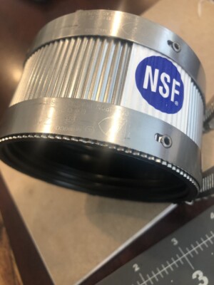 Proflo Standard No Hub Coupling NSF Certified  3''  Item # PFNHCM