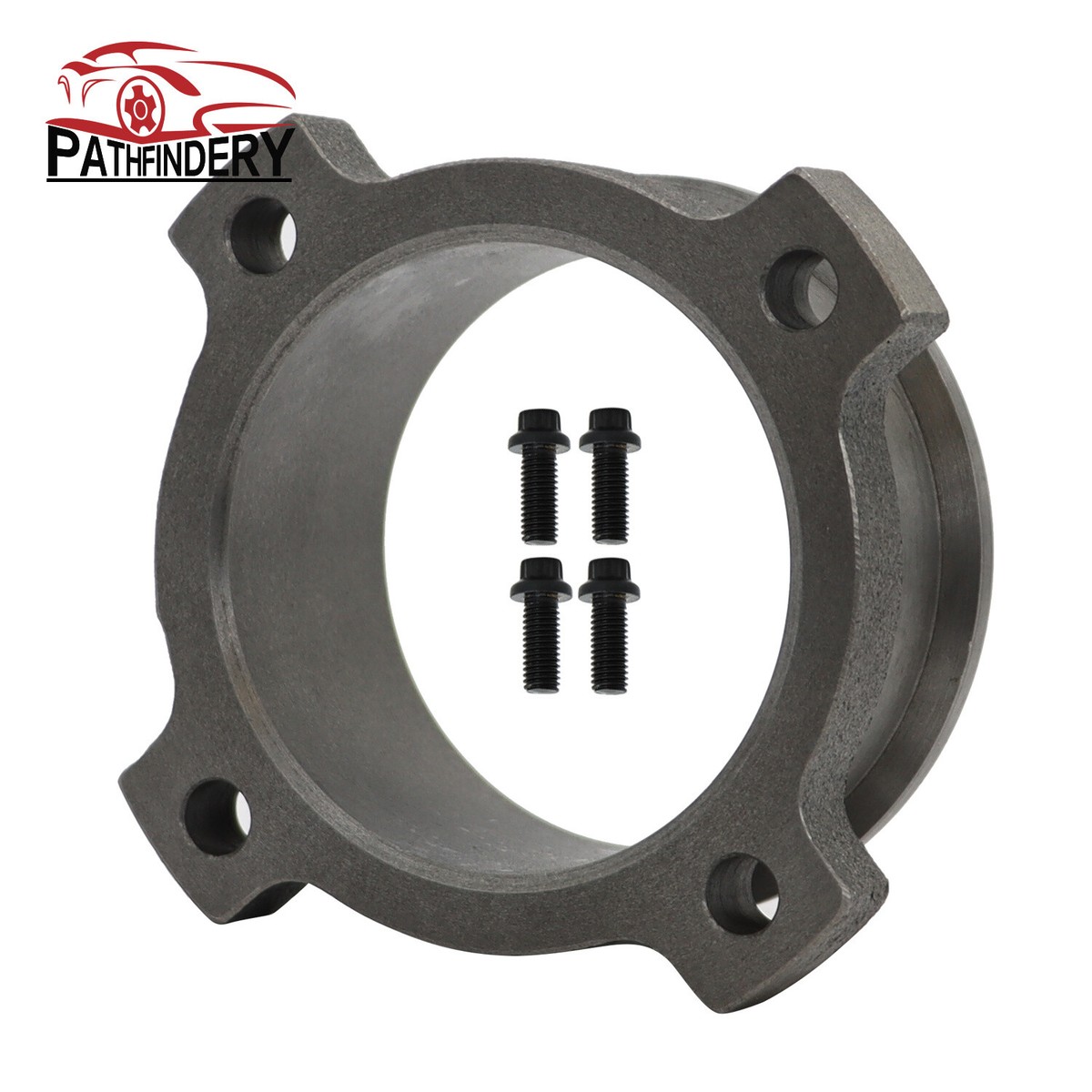 GT30 GT35 T3 Flange Adapter 3 Bolt To 3 Inch V-Band Turbo Flange Adapter - For GT30 GT35 T3 Turbo Exhaust 1-3/4 Inch Motorcycle & Scooter Mufflers