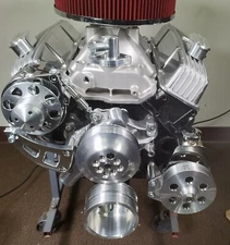 Small Block Chevy Serpentine Kit ALT PS SBC 283 302 305 327 350 LWP High Mount