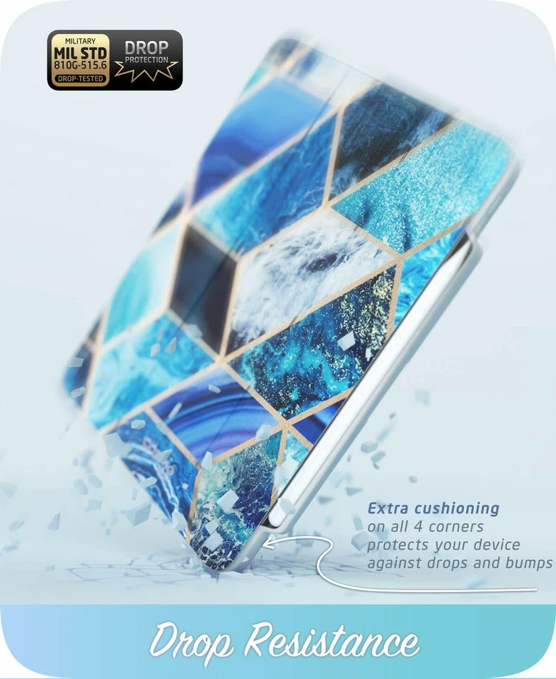 For iPad Pro 11/12.9"/iPad Air 10.5"/iPad 9.7" i-Blason Cosmo Case+Pencil Holder - Image 4 of 4