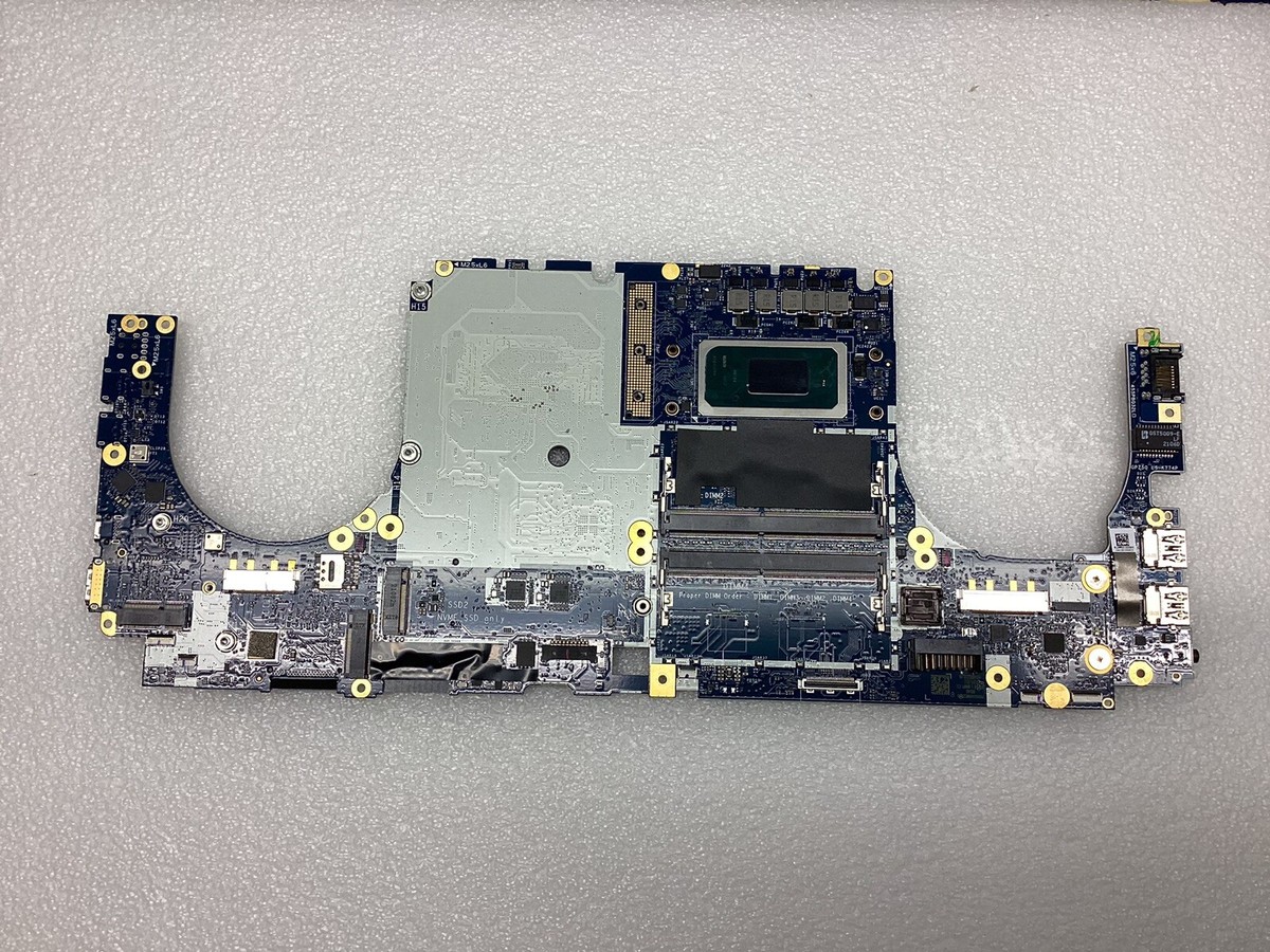 System board for HP ZBook Fury 15 G8 Intel i9-11950H 2.0 GHz CPU