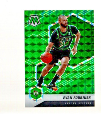 2020-21 Panini Mosaic  Green Prizm EVAN FOURNIER