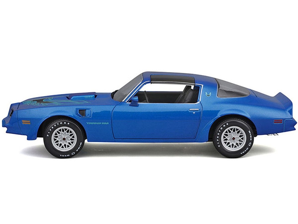 1978 PONTIAC FIREBIRD TRANS AM BLUE METALLIC by MAISTO 1:18
