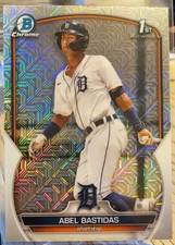 2023 Bowman Mojo Refractor Abel Bastidas #BCP-113 Detroit Tigers