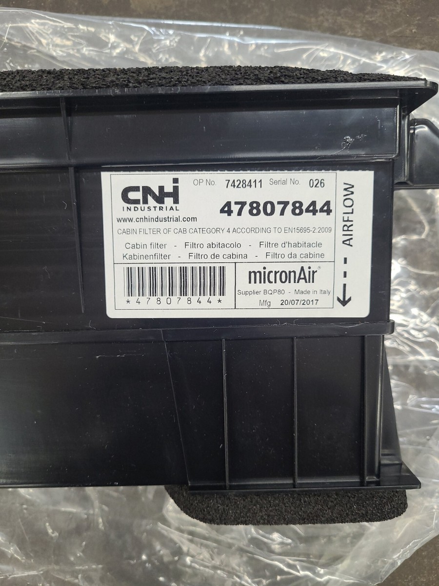 CNH Case IH Farmall 80 90 100 110 Cab Air Filter 47807844