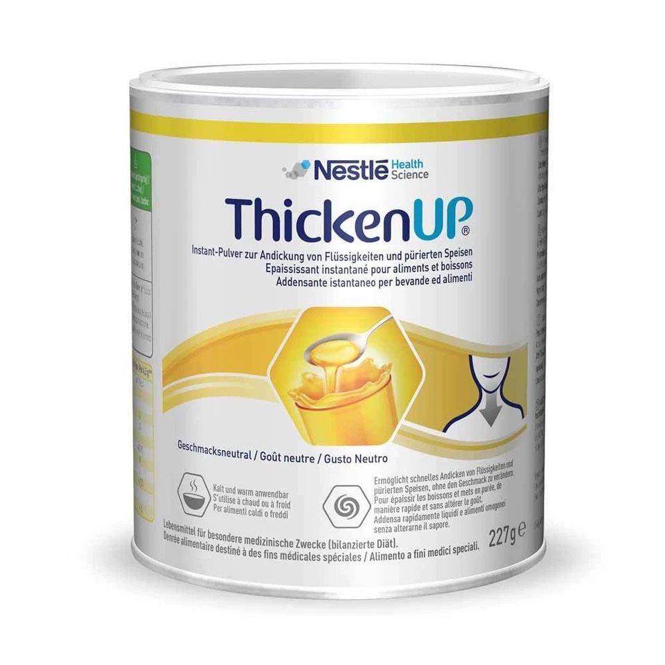 Nestlé Resource - ThickenUp Polvere Addensante Istantanea per Alimenti, 227g