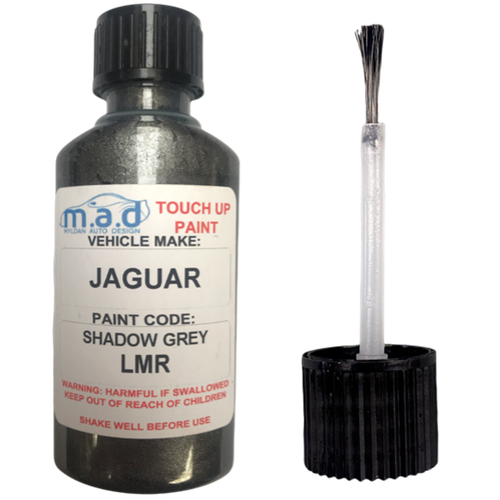 JAGUAR SHADOW GREY LMR PAINT TOUCH UP KIT 30ML XF XK XKR E F TYPE XJ