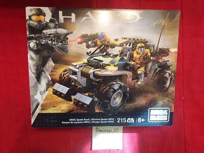 Mega Bloks Halo UNSC SPADE RUSH READ DESCRIPTION