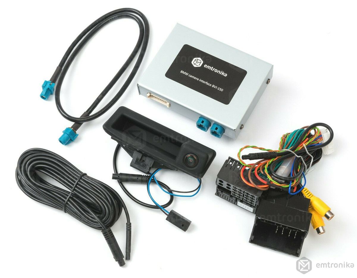 BMW Reversing backup camera retrofit 3AG E88 E90 E84 E70 CIC MID 1