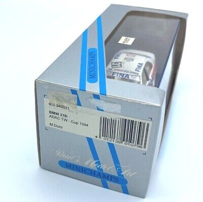 BMW 318i E36, 1994 ADAC-TW Cup, Diecast Model, Scale 1:43 BMW 318i E36, 1994 ADAC-TW Cup, Diecast Model, Scale 1:43