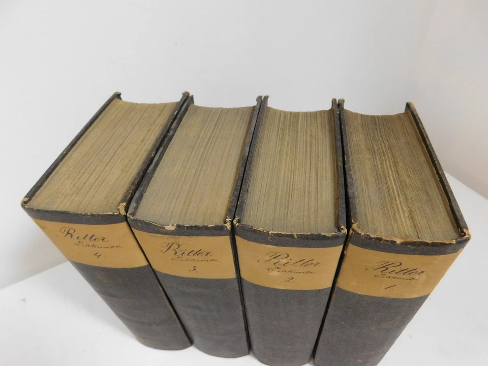 1832 THE GEOGRAPHY OF ASIA 1st Edition 4 Vol Carl Ritter *Auctioned @ Christies - Image 3 of 4