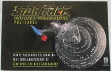 1997 Star Trek Next Generation TNG 30 Postcards Celebrating Tenth Anniversary