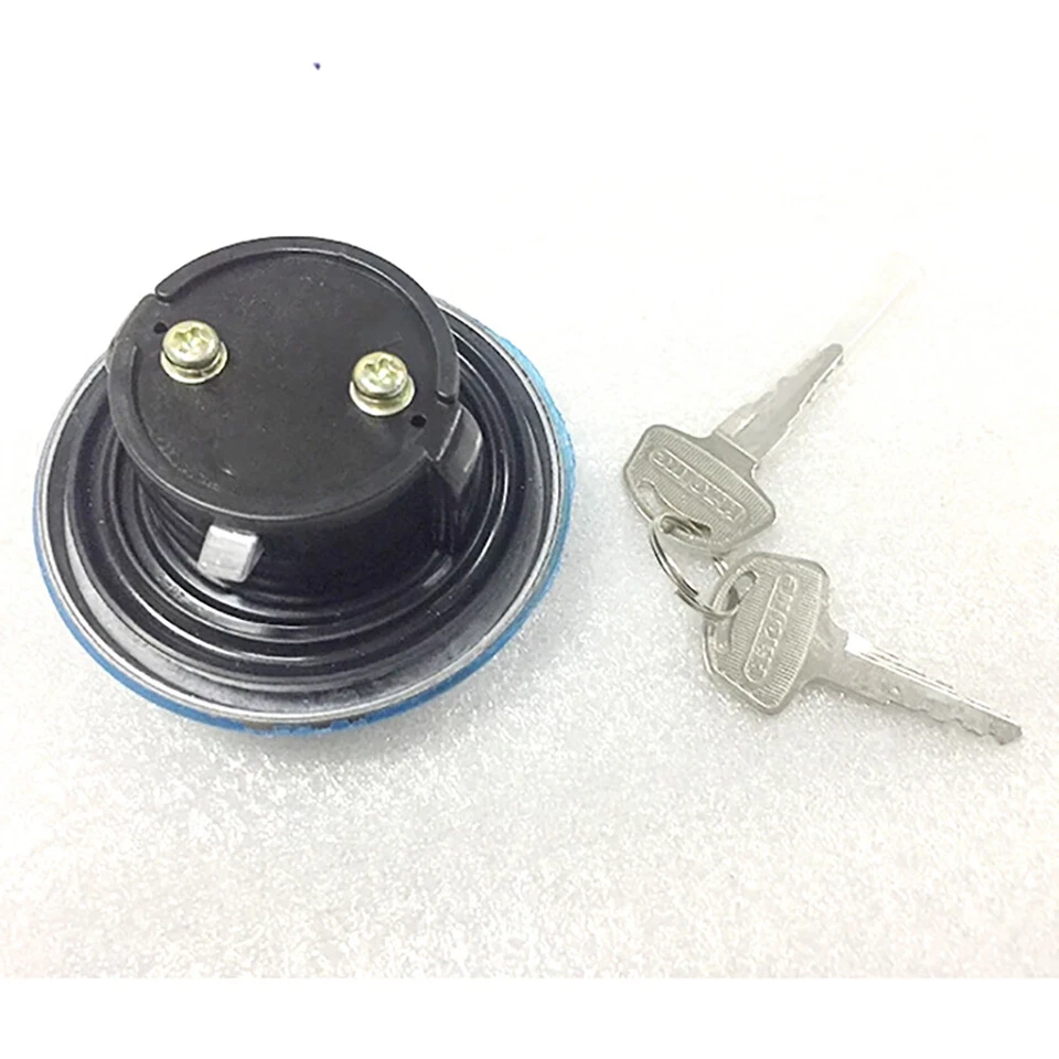 Fuel Gas Tank Cap W/ Keys Fit Suzuki GS250 GS450 GS550 GS750 GS850 GS1000 GS1100 - Image 4 of 4