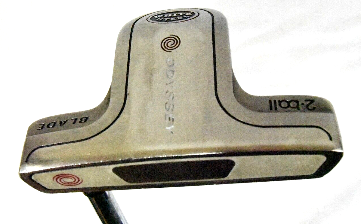 ODYSSEY WHITE STEEL 2 BALL PUTTER SHAFT 33 1/2 RIGHT HANDED