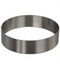 Round Pastry Ring/ Cake Mold, Stainless steel, Heavy Gauge.