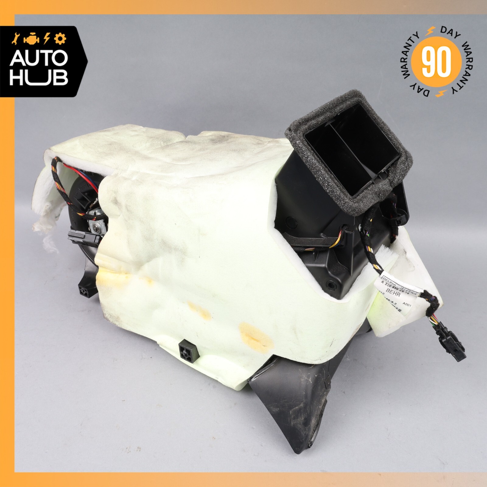 10-19 Aston Martin Rapide Center Console Rear AC A/C Air Heater Blower OEM 11k
