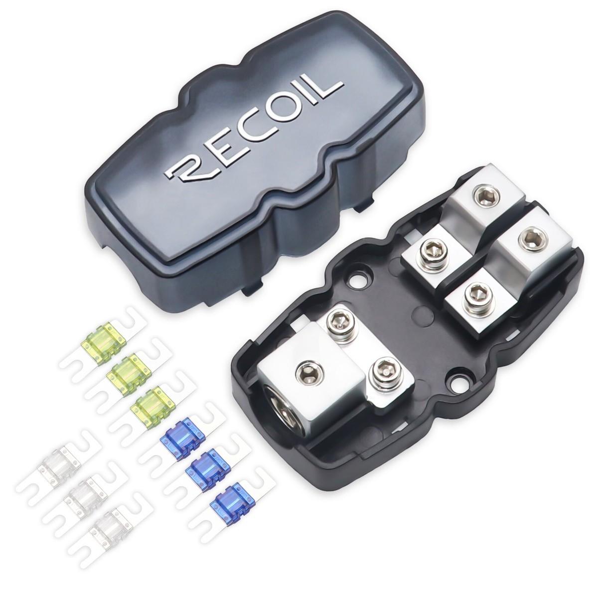 Inline Fuse Holder Car Audio AGU Fuse Holder - 1 Input To 2 Output ...
