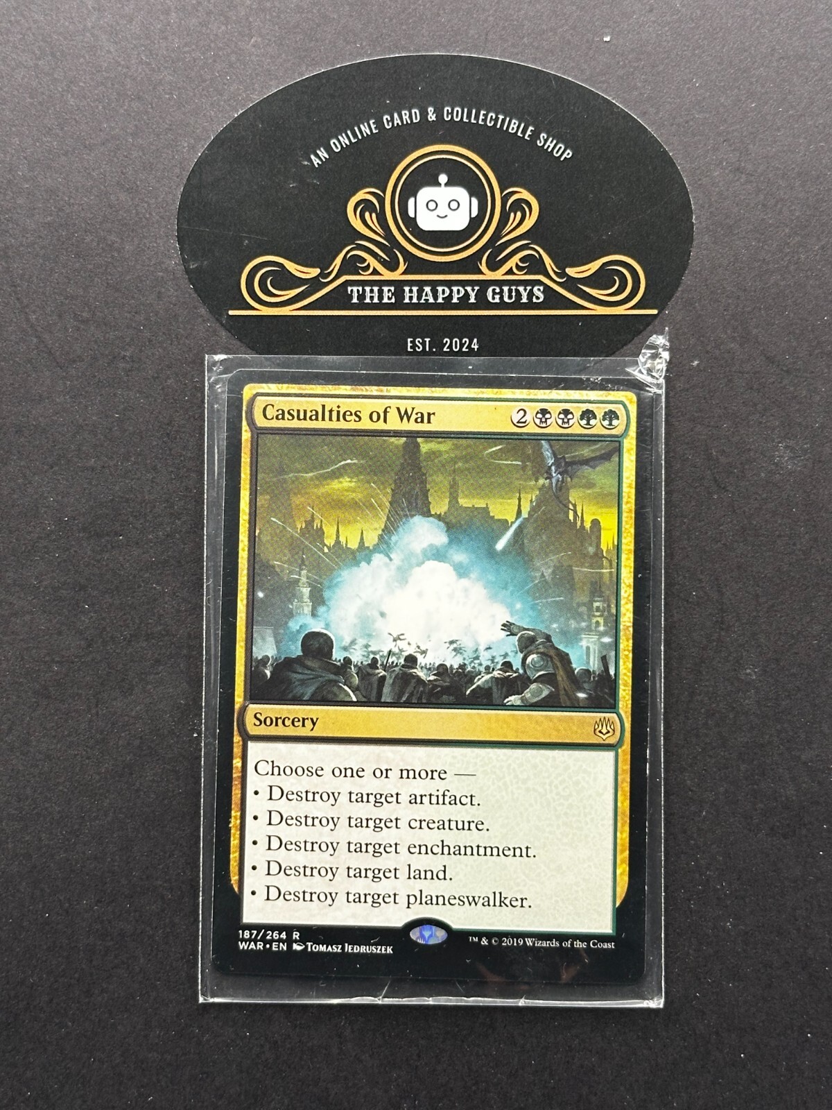 MTG Casualties of War War of the Spark Regular #187