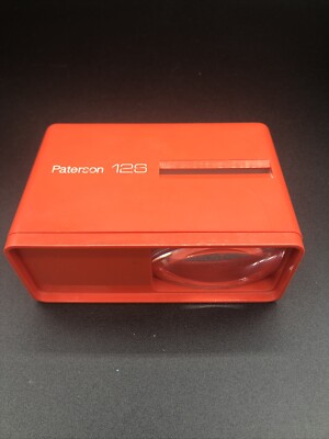 Paterson 126 illuminated Slide Viewer Vintage Rare Model Made in England