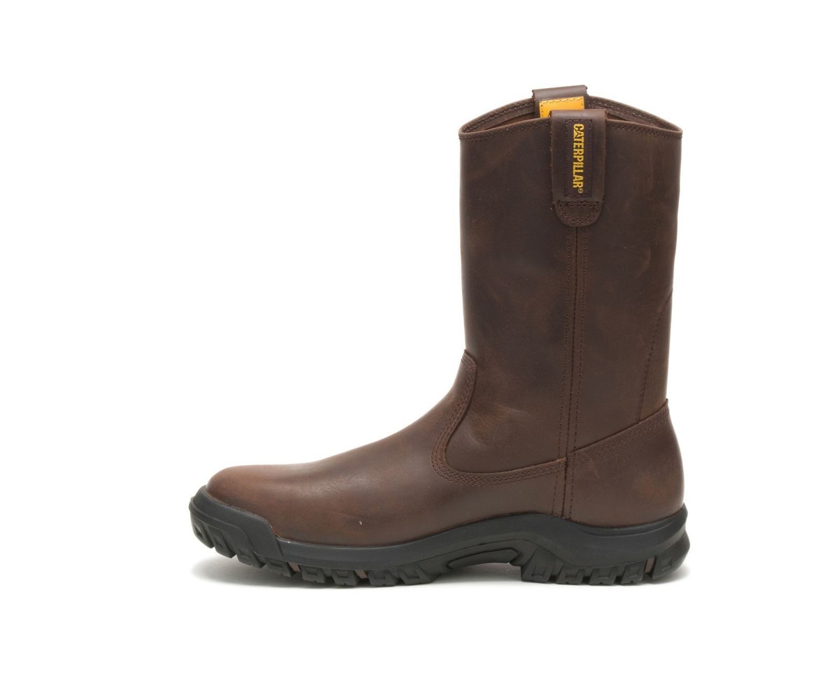 Caterpillar Drawbar Mens Size 9.5 Soft Toe Brown‎ Leather Work Boots NEW P51034 Caterpiller Men main image 3