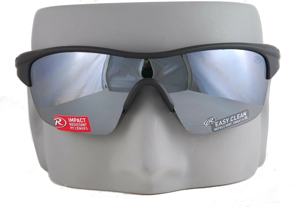 Gafas de sol Rawlings 18 marco negro con puntas rojas/lente de humo (nuevas) Foto 3 de 3