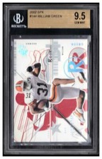 2002 Upper Deck SPx #144 William Green RC Beckett BGS 9.5 #'d/1500
