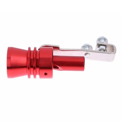 Sifflet Turbo Simulateur Son Échappement - Noir, Or Ou Argent - Pour Scooter Et Voiture - Alliage Aluminium