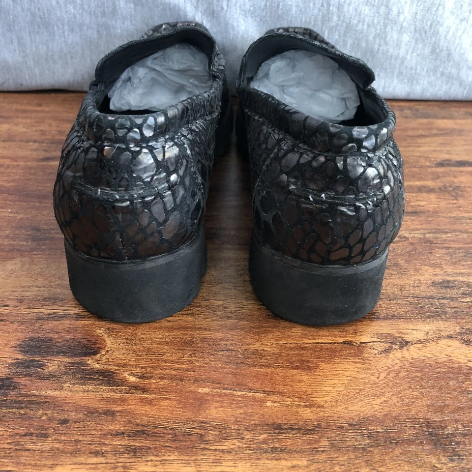 Zapatos Donald J. Pliner Rio para mujer talla 9 M cocodrilo en relieve suela con lengüeta Foto 3 de 4