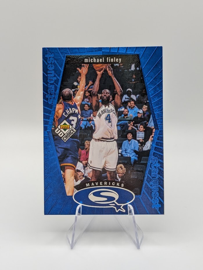 Michael Finley 1998-99 Upper Deck Choice Starquest #SQ6 Mavericks