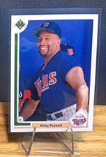 KIRBY PUCKET 1991 Upper Deck Minnesota Twins #544